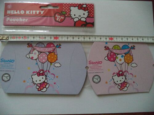Hello Kitty Lot De 2 Pochettes Cadeau Neuve