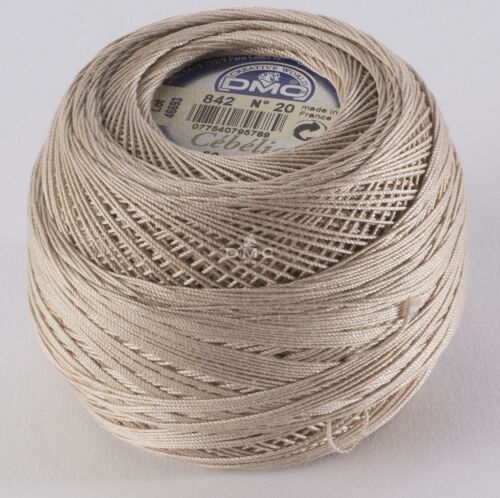 Fil À Crocheter Cébélia Gross. 20 - Col. 842 Beige