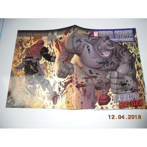 Fascicule Marvel Super Heroes Hors Serir Rhino N° 10