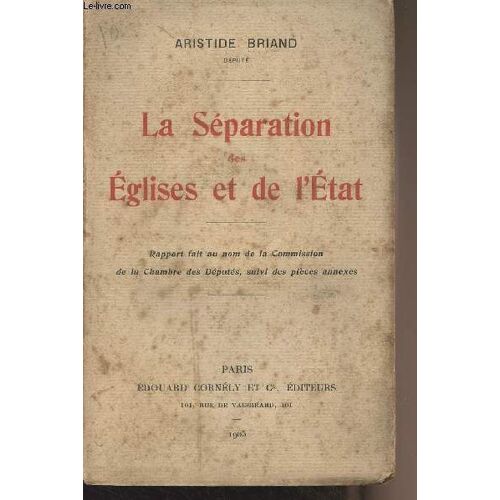 La Séparation Des Élgises Et De L État
