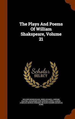 The Plays And Poems Of William Shakspeare, Volume 21