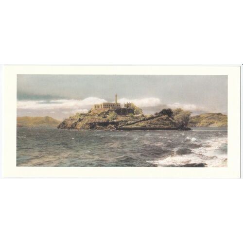 Carte Postale Panoramique San Francisco - Alcatraz
