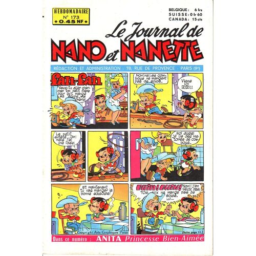 Le Journal De Nano Et Nanette  N° 173