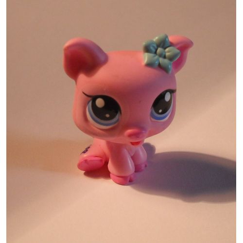 Petshop Cochon À La Fleur Verte N°1548