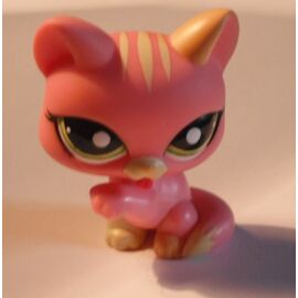 Figurine Petshop Hasbro - Chat Chartreux N°1472 - Occasion