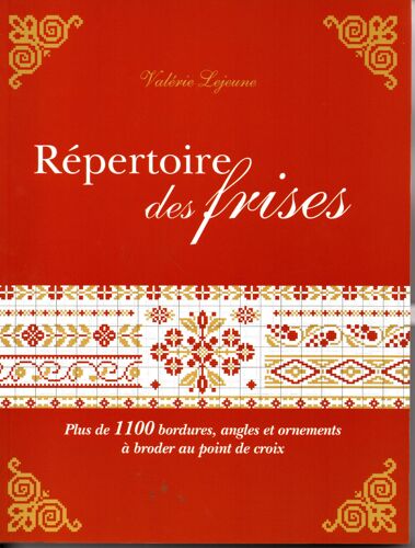 Repertoire Des Frises  A Faire Au Point De Croix