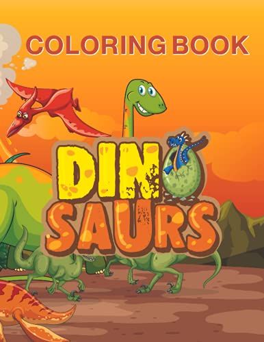 Dinosaur Coloring Book For Kids