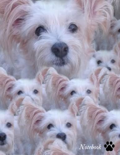 Dog Cover Notebook, 8.5" X 11" College Ruled With Margins, 150 Pages: Cute Dog Cover Notebook For All Your Notes And Thoughts.