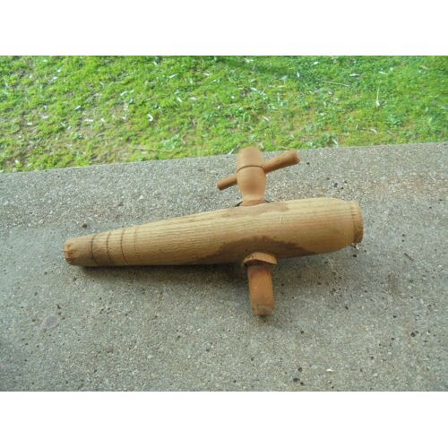 robinet en bois