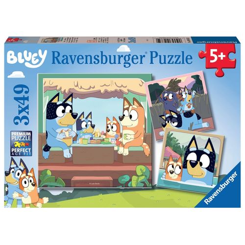 Puzzle Puzzles 3x49 P - Les Aventures De Bluey !