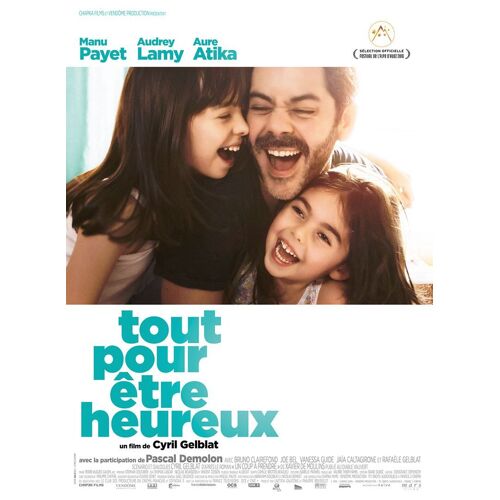 Affiche Cinéma " Tout Pour Être Heureux " Format 120 X 160