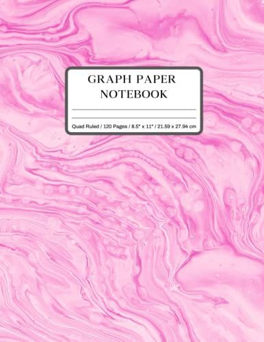 Graph Paper Notebook: Quad Ruled, 4 Squares Per Inch, Grid Paper For Math, Science And Engineering Composition Notebook (Large, 8.5 X 11, 110 Pages)