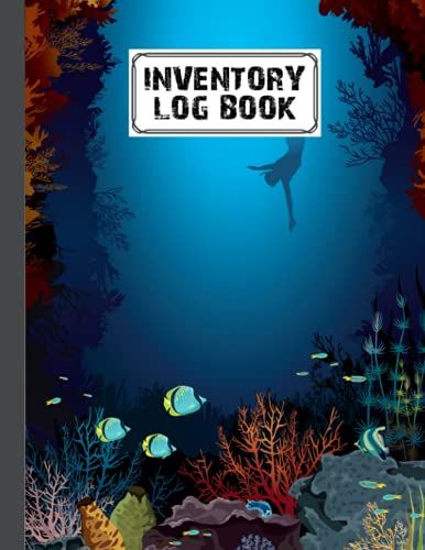 Inventory Log Book: Inventory List Notebook Sea Animals Cover, Large Inventory Log Book - 120 Pages, Size 8.5" X 11" For Business And Home By Simon Scholz