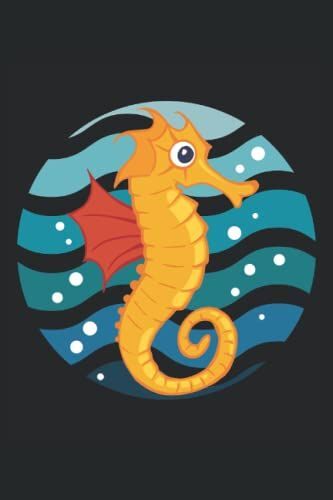 Süßes Seepferdchen Schwimmprüfung Wasser Schwimmer: Notizbuch 120 Seiten Liniertes Papier Handliches Format (15,24 × 22,86 Cm Entspricht Ungefähr Din A5)