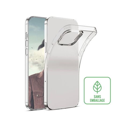 Coque Souple Transparente pour [ IPHONE 16 PRO ] – Souple et résistante - Traitement Anti-jaunissement – Anti-bulles - Sans Emballage Carton