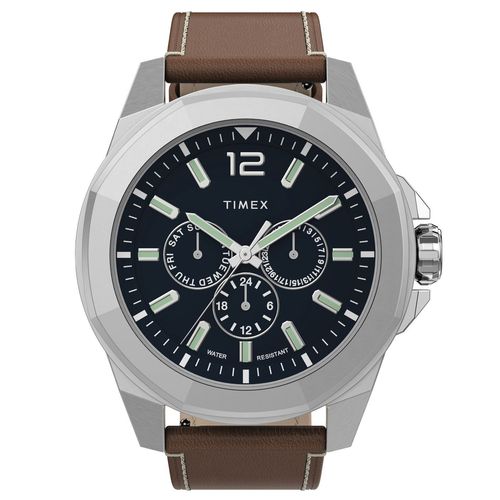 Timex Montre Marron Multi-Cadrans Hommes Essex Avenue Tw2u42800