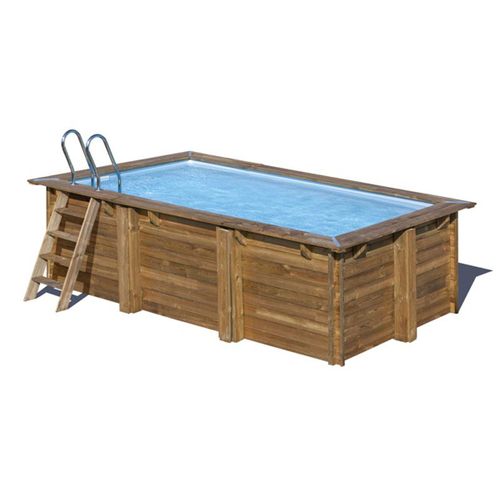 Piscine bois Marbella 4,20 x 2,70 x 1,17 m - Gré