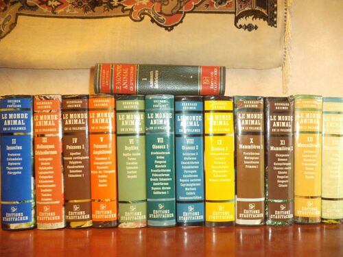 Le Monde Animal En 13 Volumes