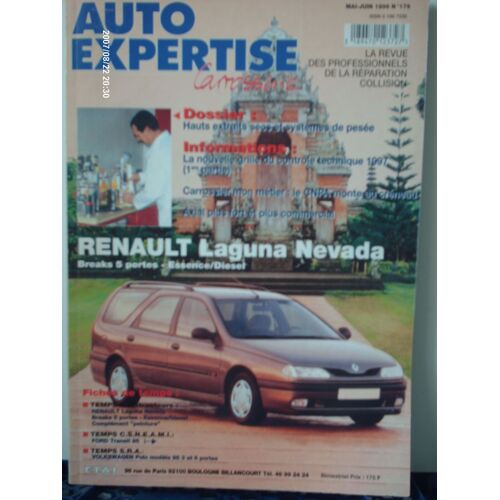 Auto Expertise Carrosserie N° 179  //  Renault  Laguna  Nevada