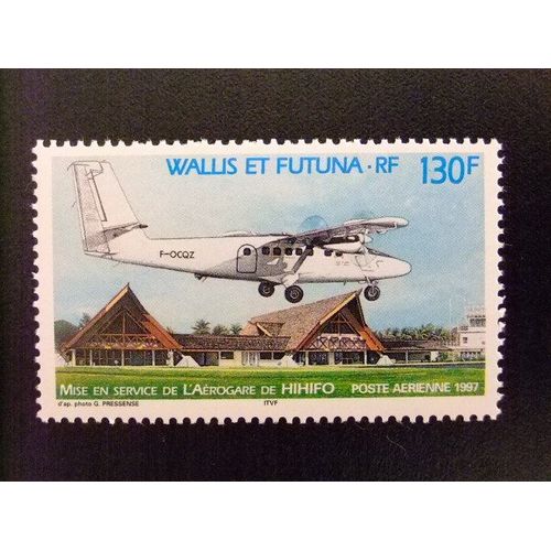 Wallis Et Futuna 1997 Aèrogare De Hififo Yvert & Tellier Nº Pa 198 ** Mnh