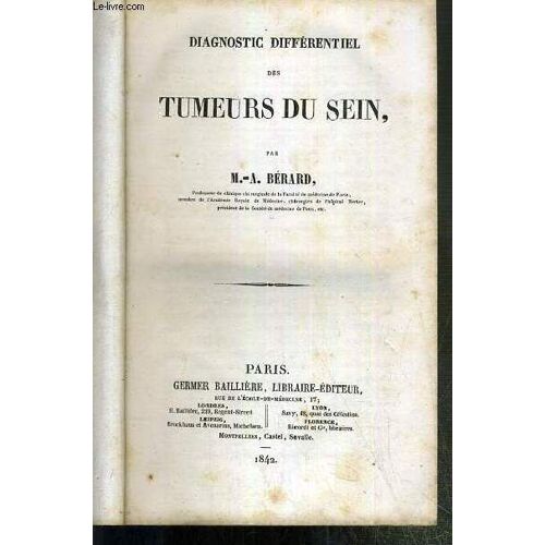 Diagnostic Differentiel Des Tumeurs Du Sein
