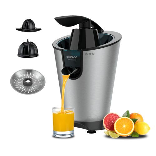 Cecotec Presse-agrumes électriques avec bras levier EssentialVita PowerFresh 1000 Inox