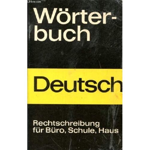Wörterbuch Der Deutschen Sprache