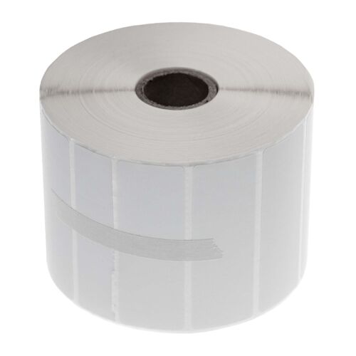 vhbw Rouleau d'étiquettes thermique 25,4mm x 76,2mm compatible avec Zebra LP2844, LP2242, LP2642, LP2742 imprimante d'étiquettes - autocollant
