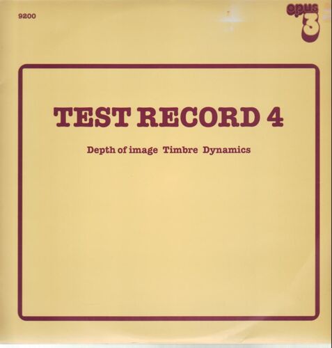 Depth Of Image - Timbre - Dynamics (Audiophile)[Audiophile]