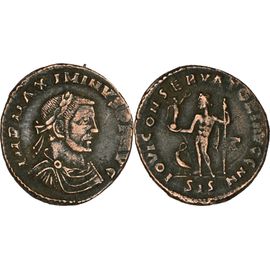 Rome - Follis - Maximin Ii Daia - Iovi Conservatori Avgg Nn - Juliter - Siscia - 313 Ad - Ric.234b - 23-276