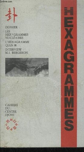 Hexagrammes N°1 Cahiers Du Centre Dhjohi