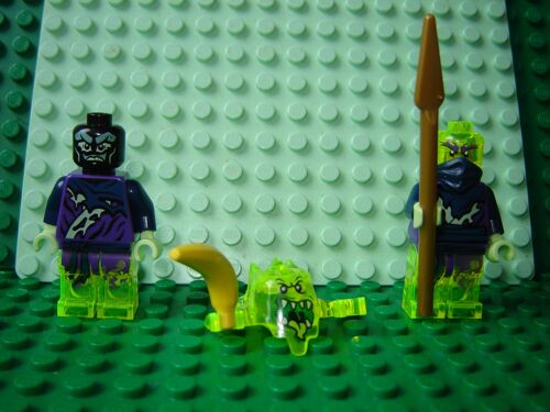 LEGO NINJAGO 2 Figurines Fantomes incompletes Ghost + 1 Mask Skreemer
