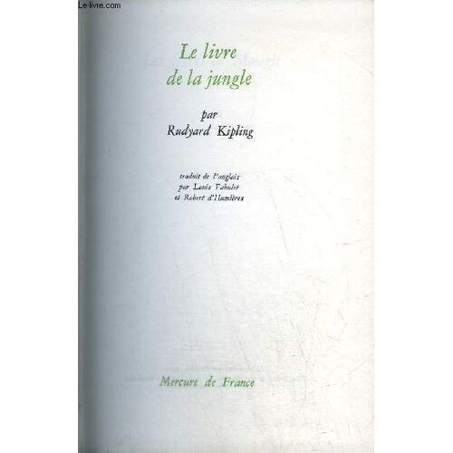 Le Livre De La Jungle