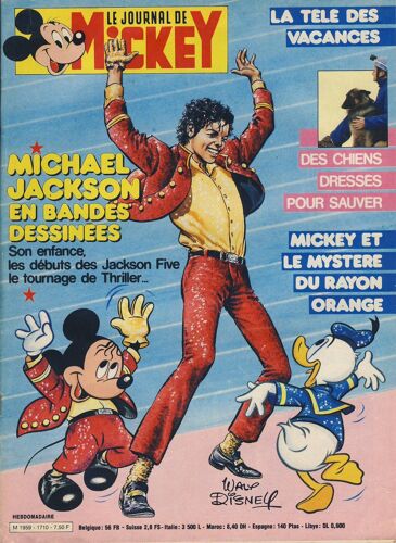 Journal De Mickey - Lot De 6 Hebdos 1660 1710 1711 1712 1714 1792