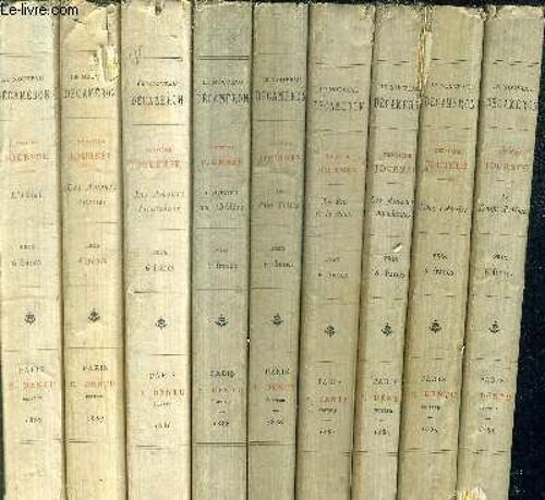 Le Nouveau Decameron - En 9 Tomes - Tomes 1 + 2 + 3 + 5 + 6 + 7 + 8 + 9 + 10 - Manque Le Tome 4.