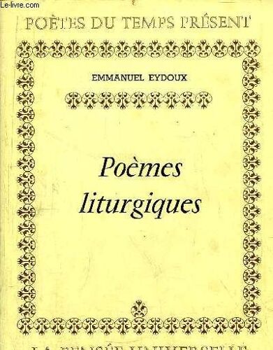 Poemes Liturgiques