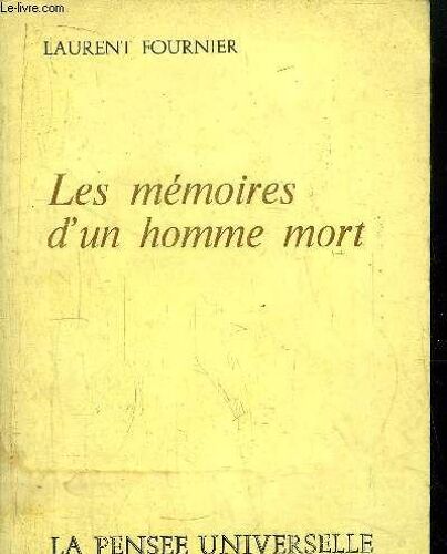 Les Memoires D'un Homme Mort