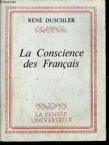 La Conscience Des Francais