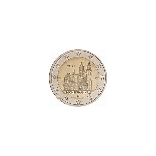 2 Euro Sachsen Anhalt 2021