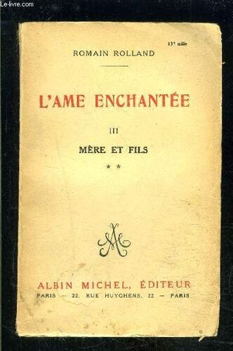 L Ame Enchantee- Tome 3- Mere Et Fils Volume 2