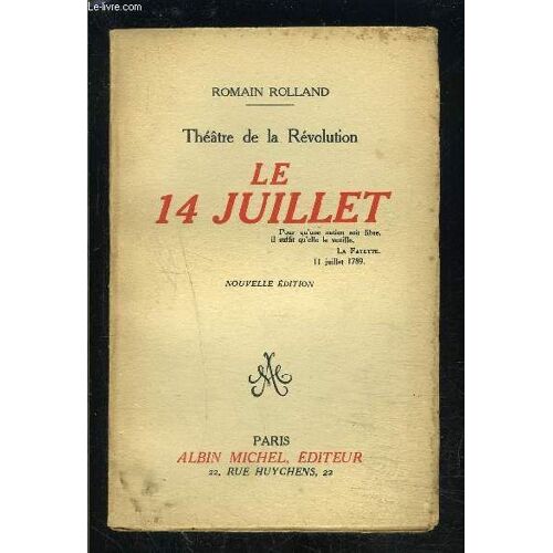 Theatre De La Revolution- Le Juillet