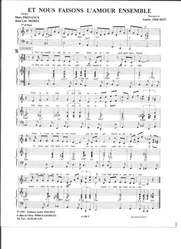 Et Nous Faisons L'amour Ensemble (Slow) + A La Saint Gainsbarre (Java)