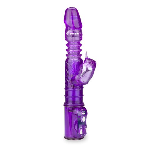 Vibro Rabbit Tickles Up-And-Down