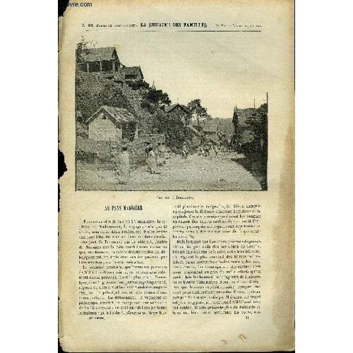La Semaine Des Familles 36eme Annee N°38 - Au Pays Malgache De E. Valville, Autour D'un Drame De Pierre D'arlay, La Villa De M. Moutonnet De L. De Kerval, Deux Interieurs De A. Geline, Le ...