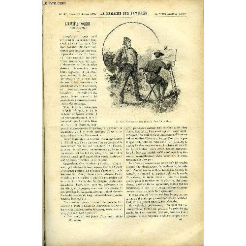 La Semaine Des Familles 37eme Annee N°46 - L'honnete Voleur De Emile Champagne, Au Salon Du Cercle Volney De Cyclamen, Solution De G. D'aurgel, En Afrique De E. Valville, Les Cousines De ...