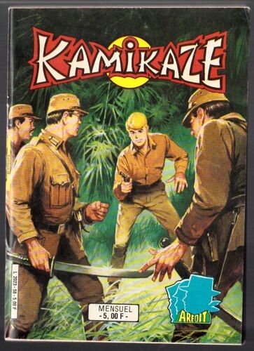 Kamikaze N° 58 (Aredit) Titre :Combats Dans La Jungle.