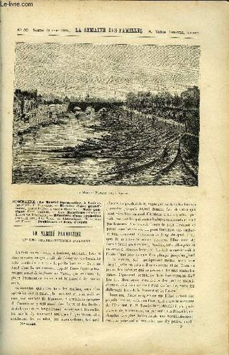 La Semaine Des Familles 34eme Annee N°50 - Le Marche Parmentier De E. Valville, Histoire De Grand-Mere V De Etienne Marcel, Mode Pratique De La Comtesse Berthe, Les Manchons De Leontine ...