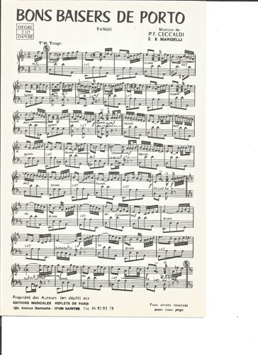 Bons Baisers De Porto (Tango) + Un Soir À Calvi (Boléro)