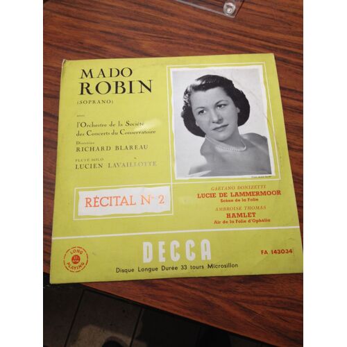 Recital N 2 Mado Robin