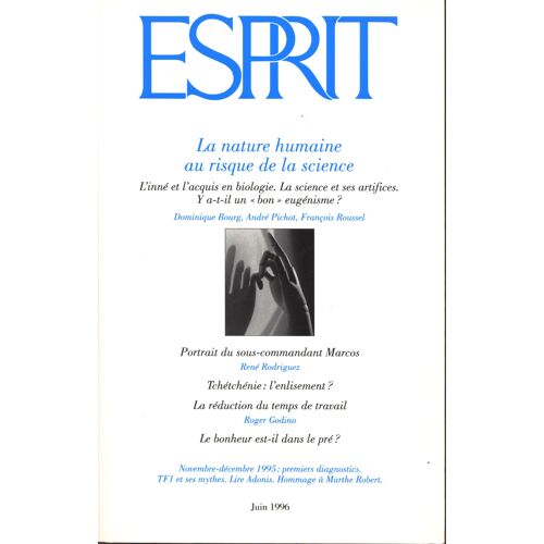 Esprit 222 - Juin 1996